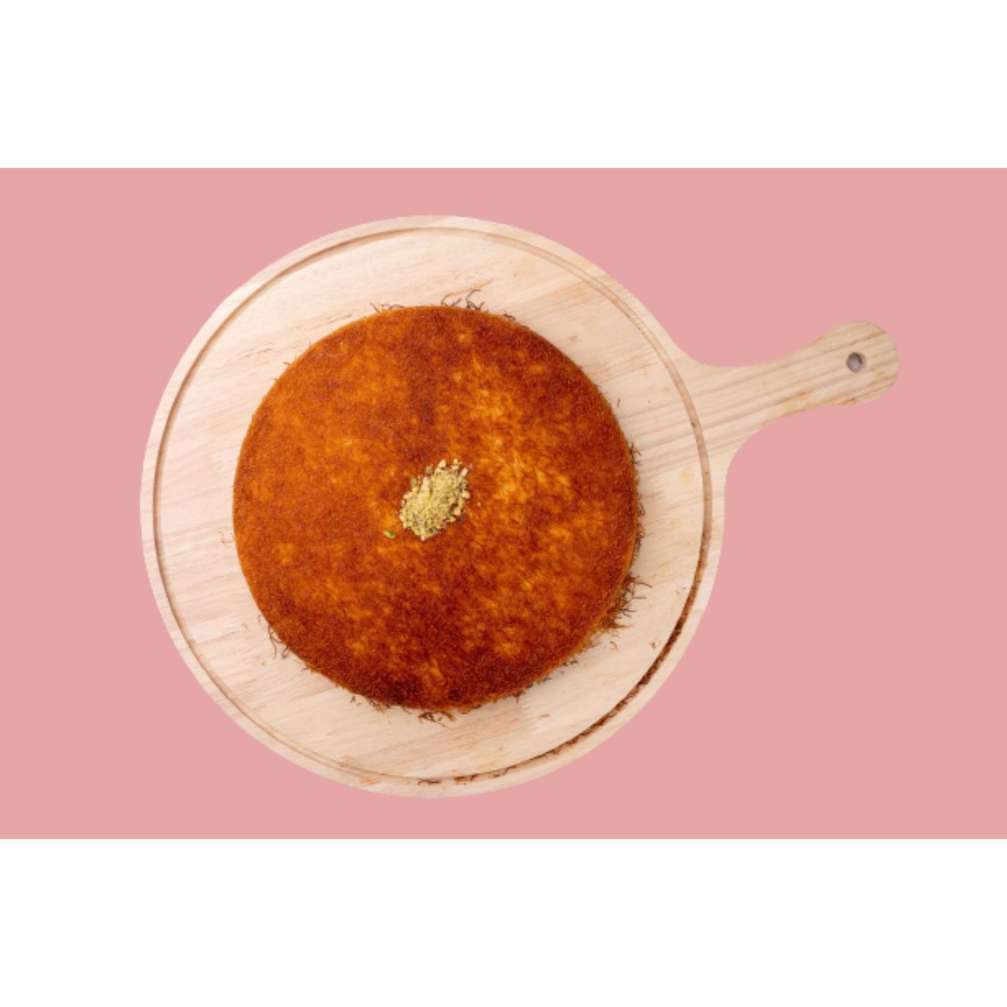 Round Cream Kunafah - Medium