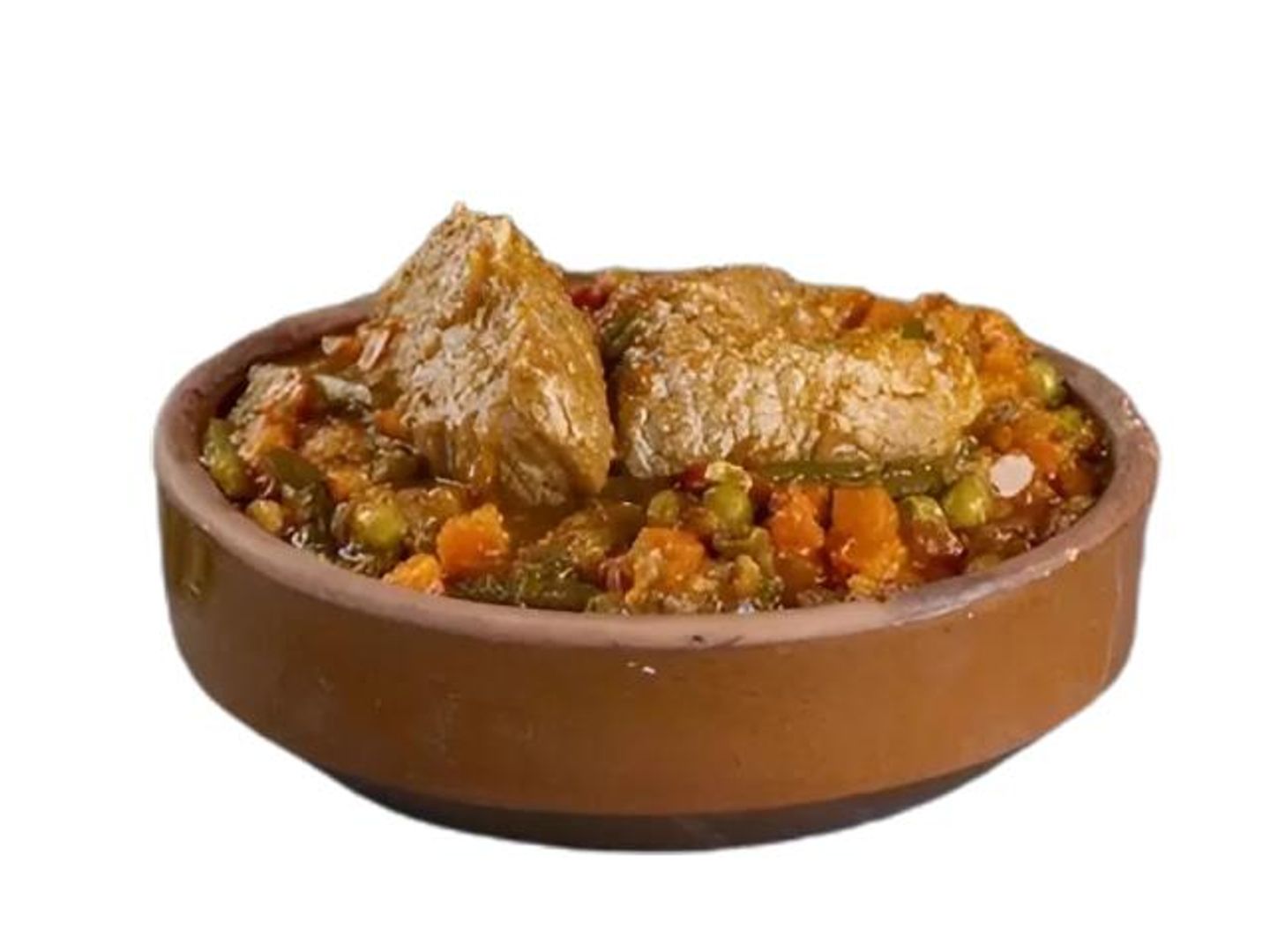 Meat Meal With Vegetables And Koshari - Small