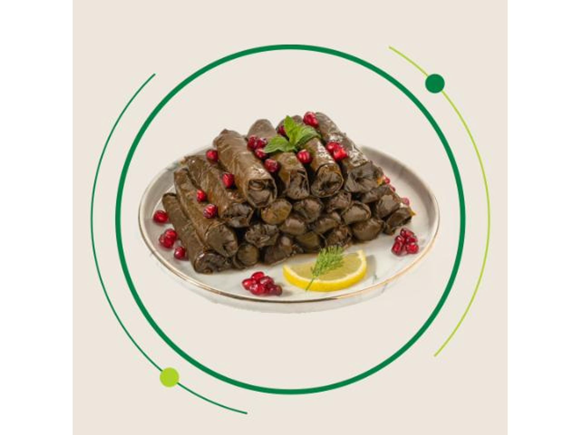 محشي ورق عنب دبس الرمان - 10 حبات