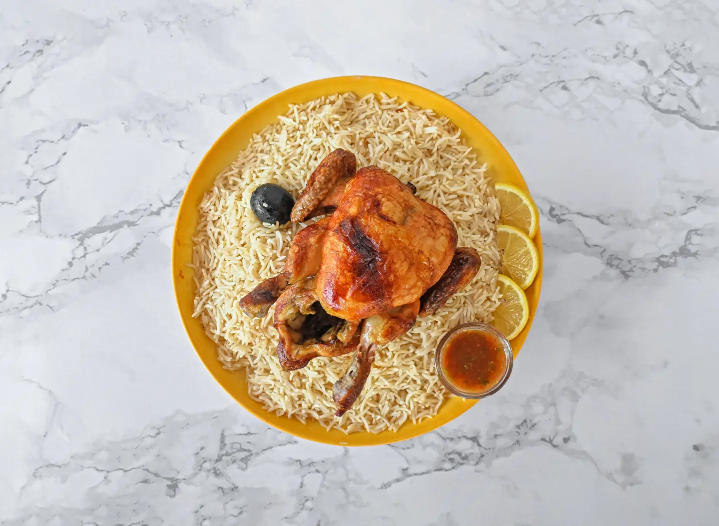 دجاج شواية  - حبة دجاج