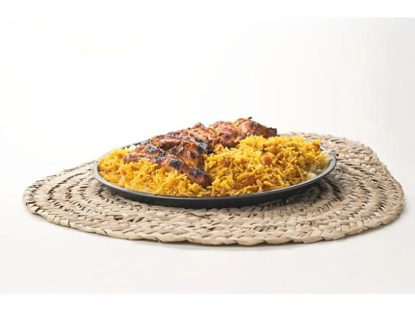 رزنجدية على الفحم - مثلوثة نص دجاجة