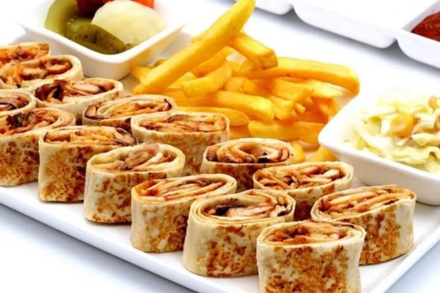 شاورما عربي دبل - وجبة