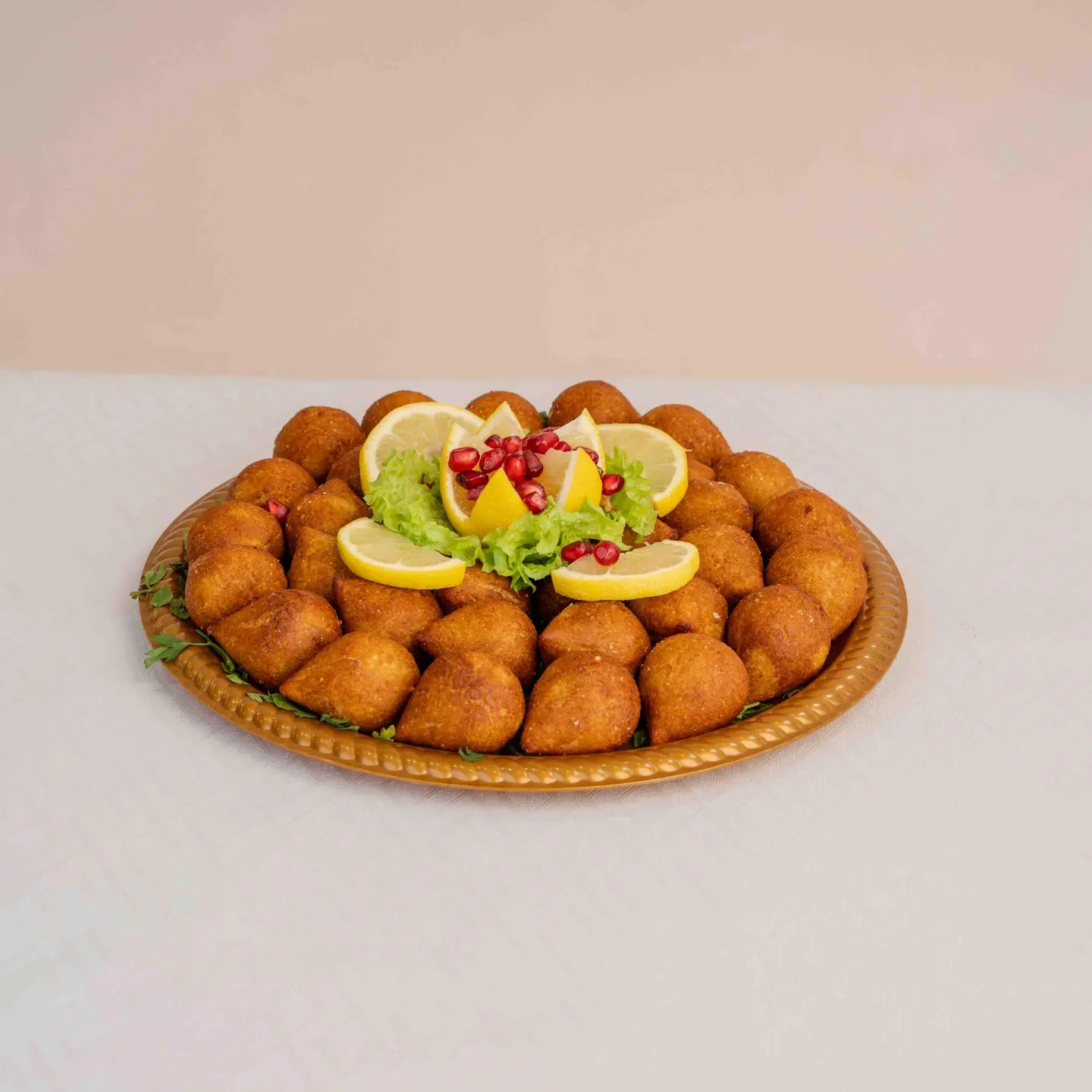 Mini Meat Kibbeh Plate - Small