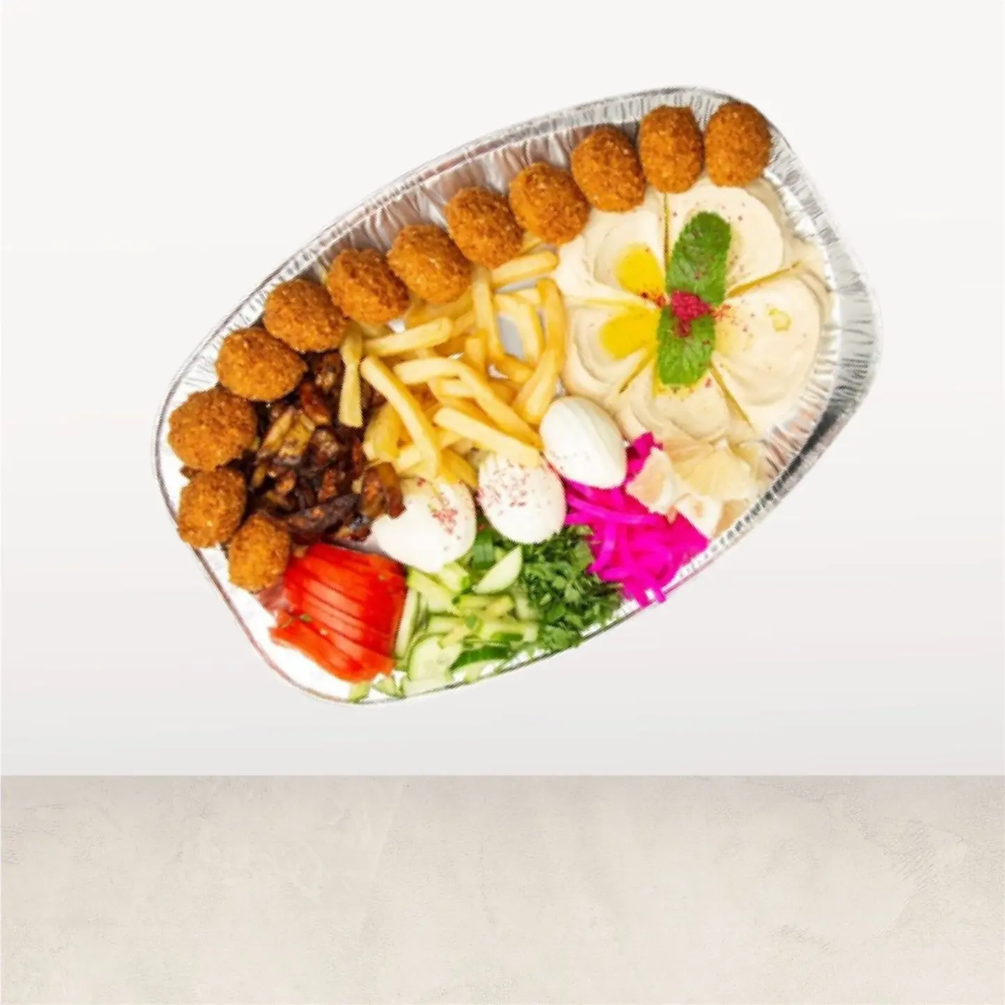 صحن فلافل - صغير