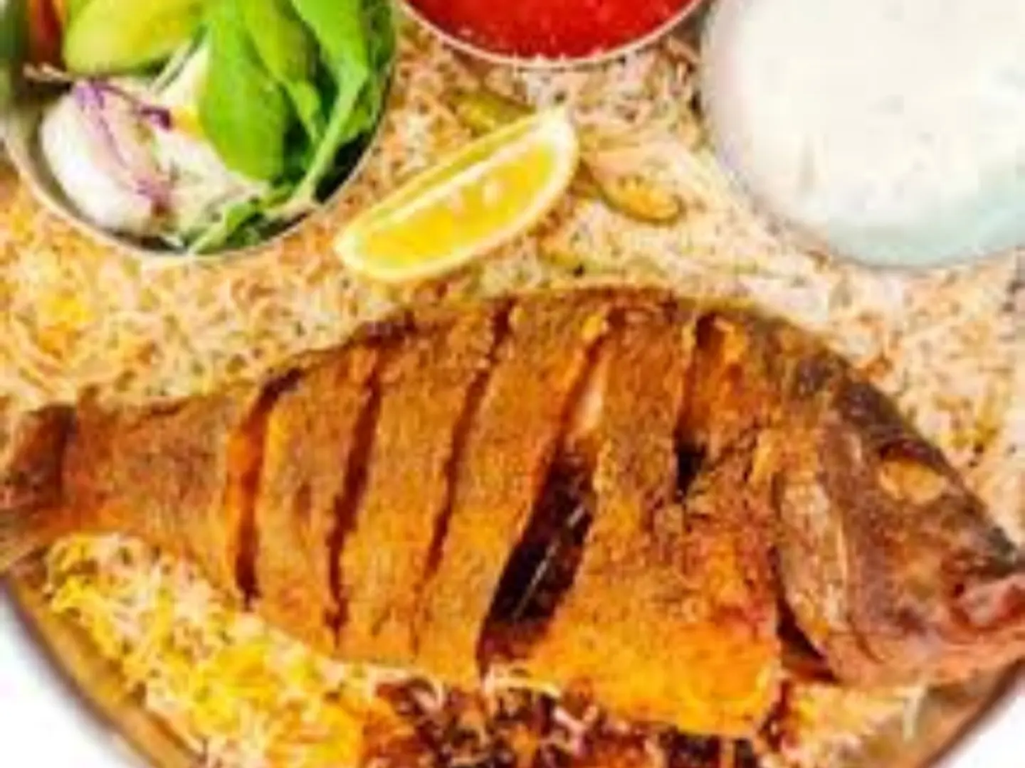 سمك شعرى مقلى بدون ارز - نص كيلو