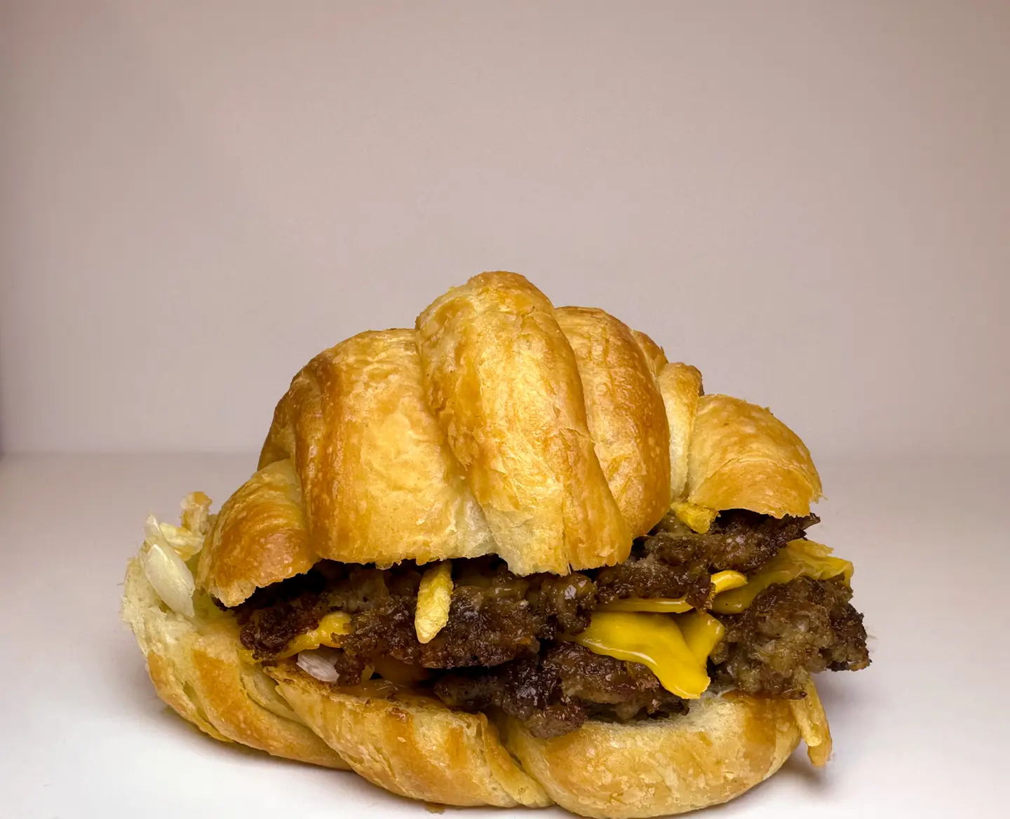 Double Croissant - Burger