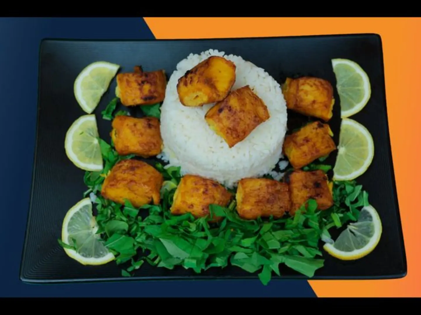 Grilled Fish Fillet Dish - Medium
