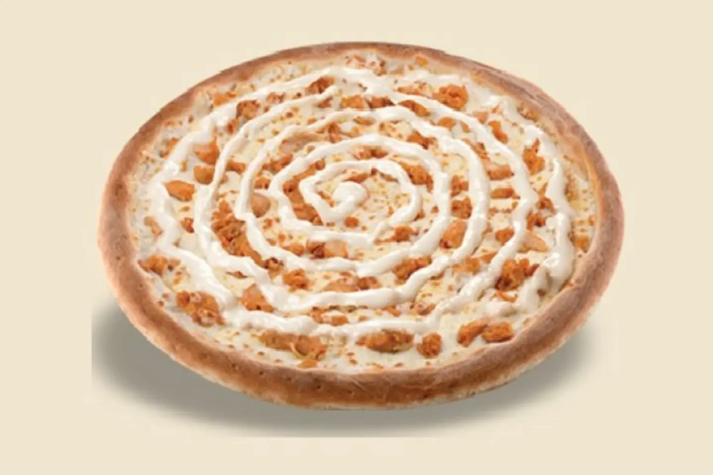 بيتزا رانش الدجاج - بيتزا رانش الدجاج-وسط