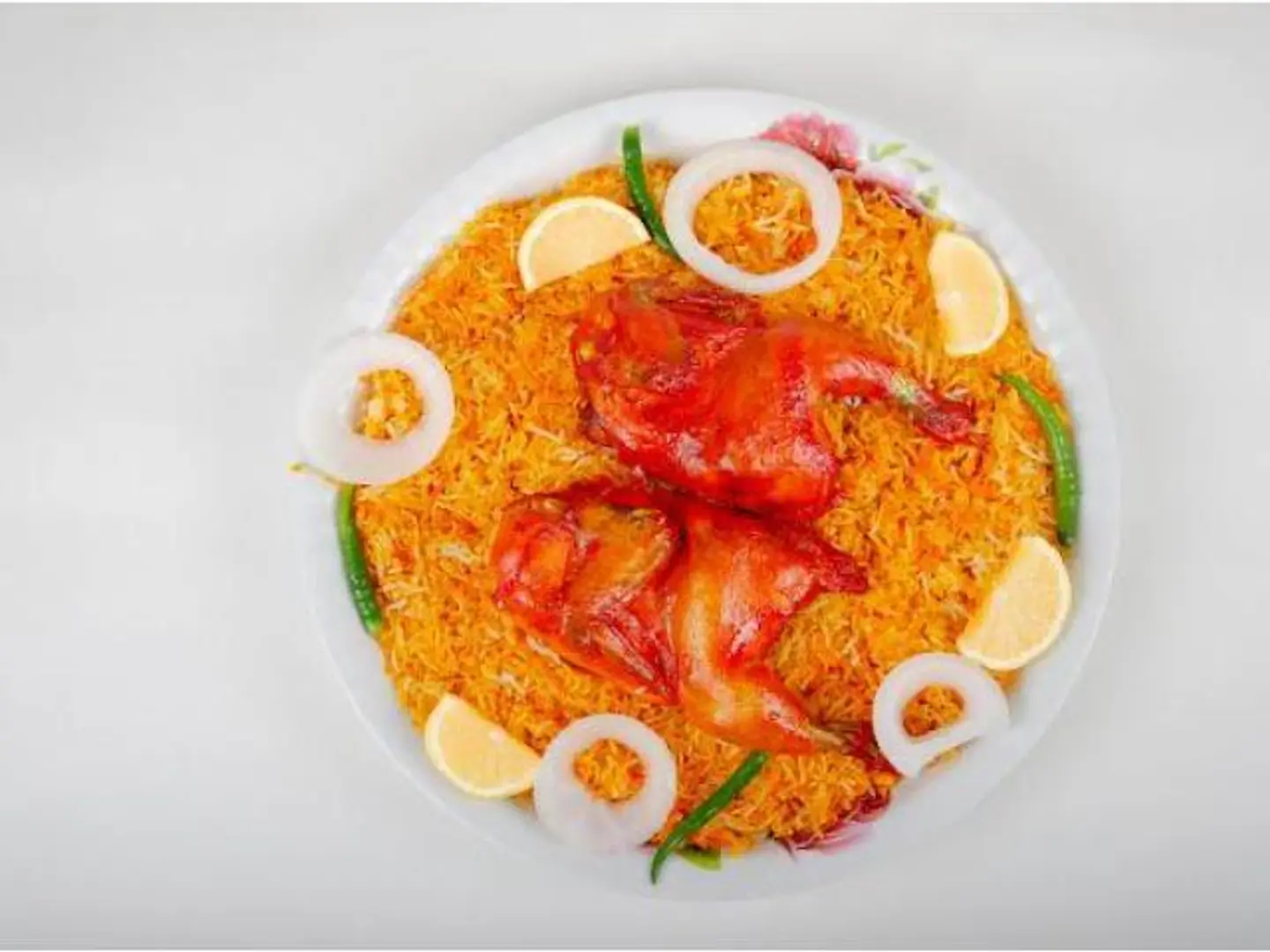 دجاج مندي مع رز مندي حبه - صغير