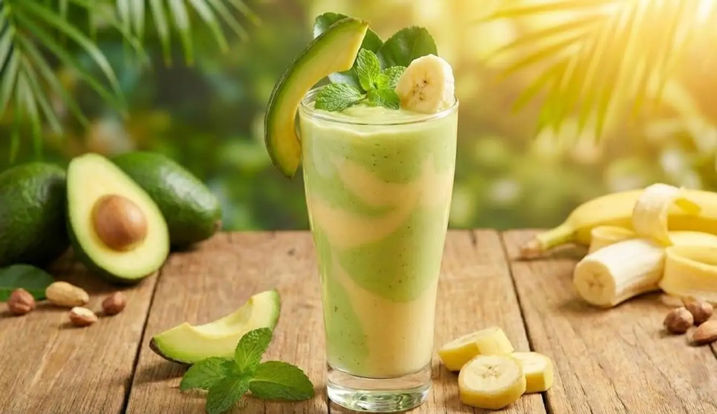 عصير أفوكادو موز - صغير