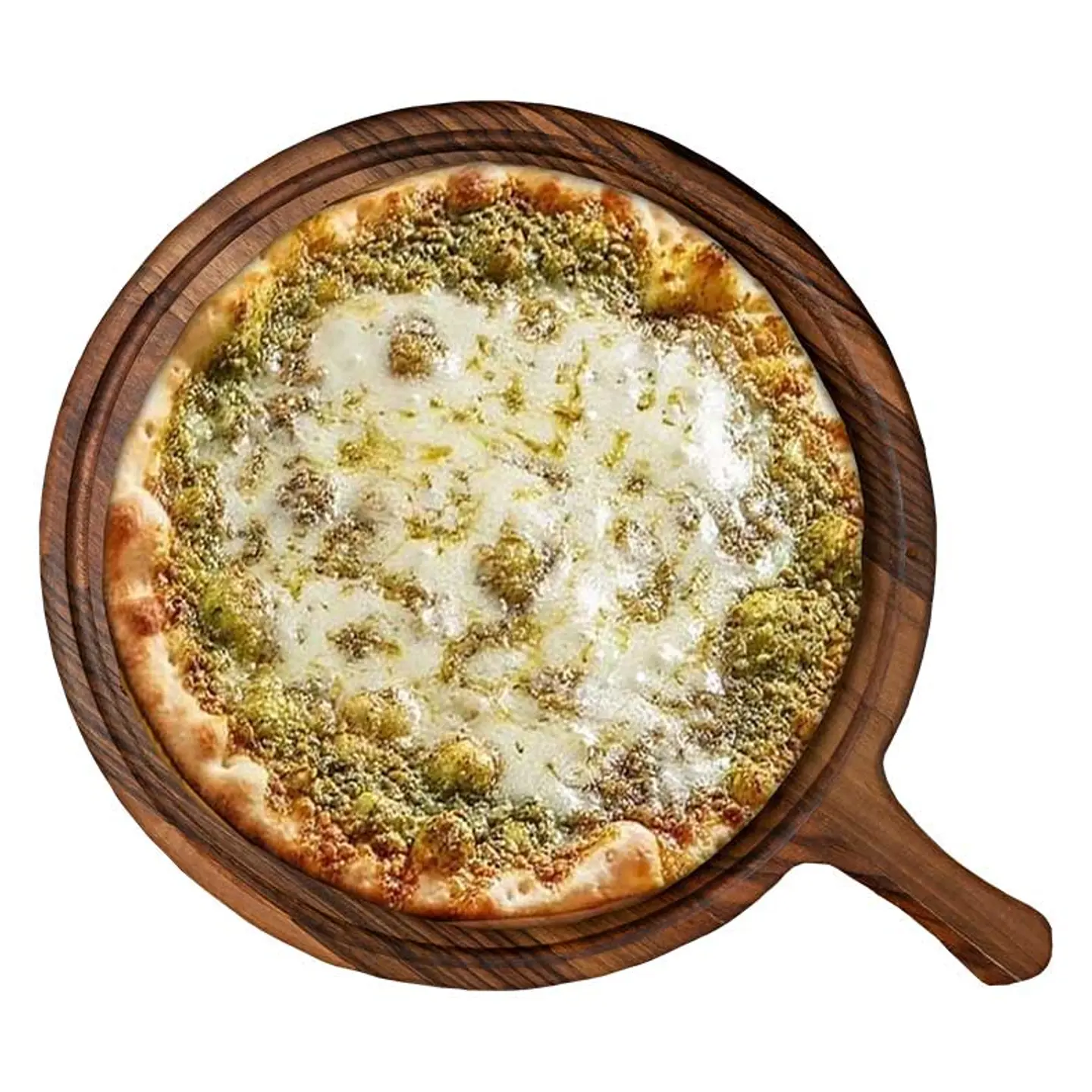 Pizza Melted Cheese And Creamy Labneh With Za’atar - Medium