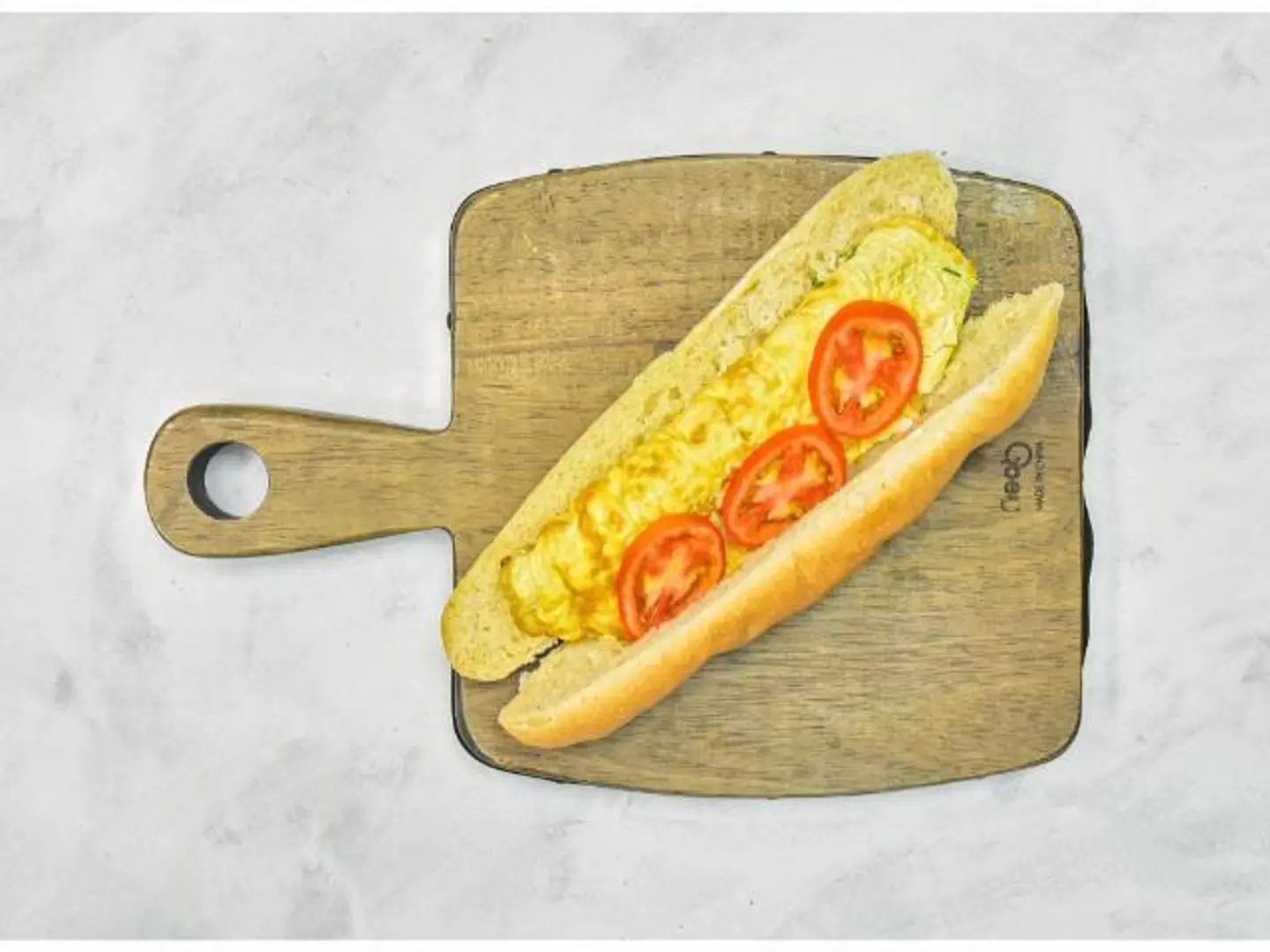 ساندوتش بيض مقلي - صاج