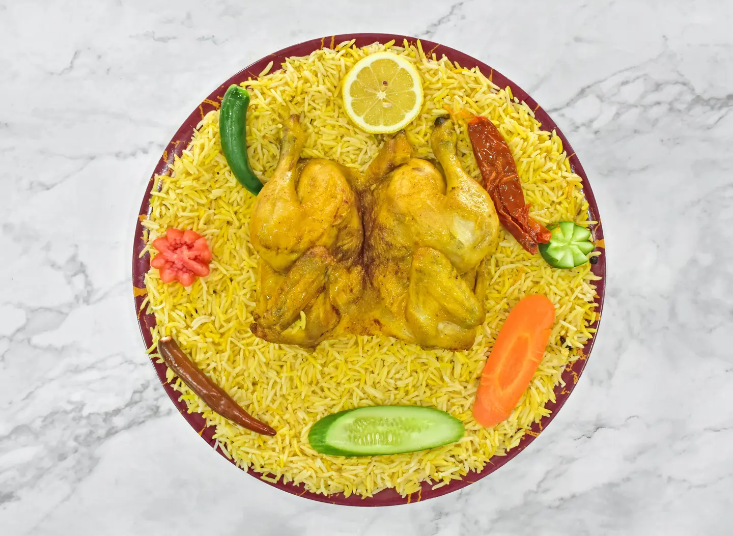 Mandi Chicken - Whole Chicken