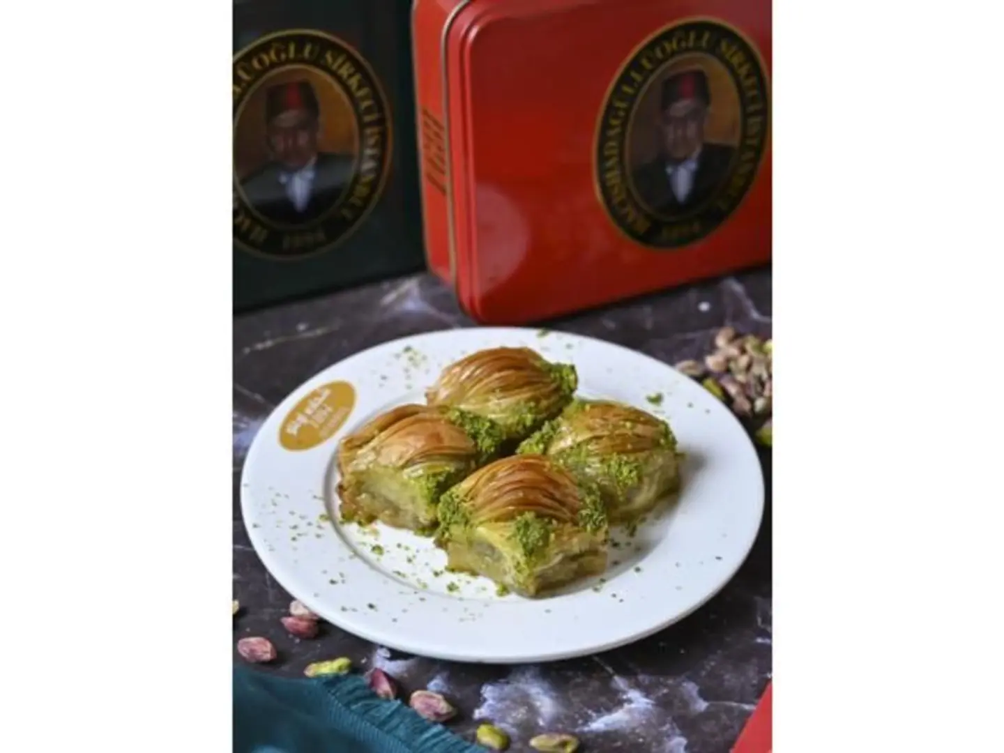 بقلاوة ميديا فستق - ربع كيلو