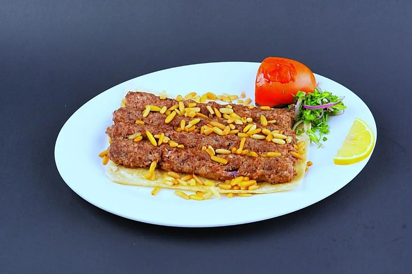 Pine Nut Lamb Kebab - For One Person