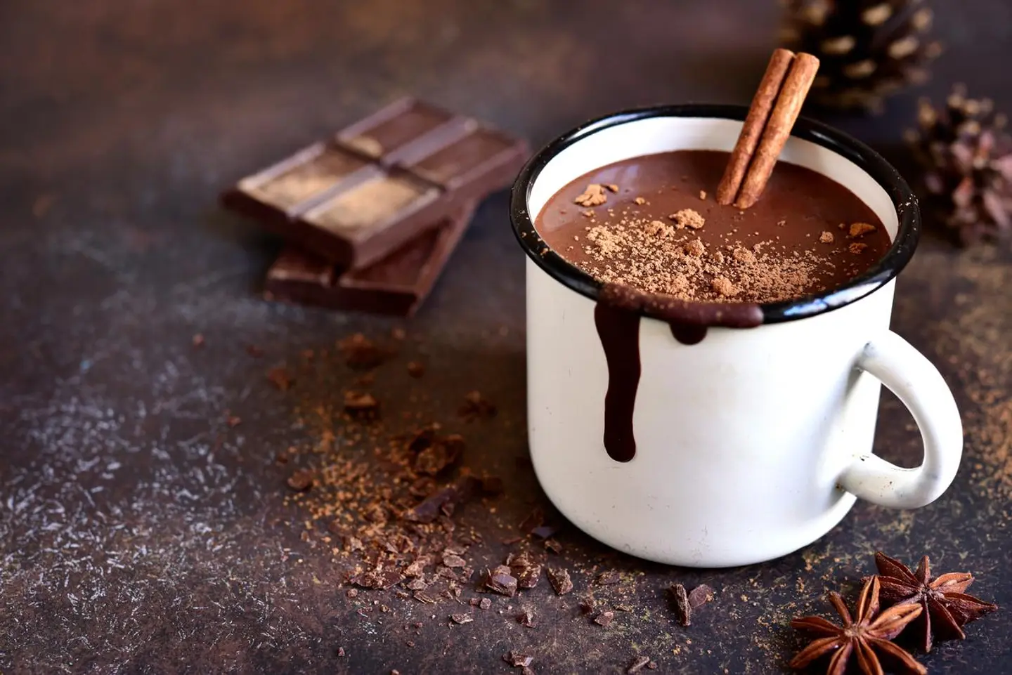 شوكولاتة ساخنة - وسط