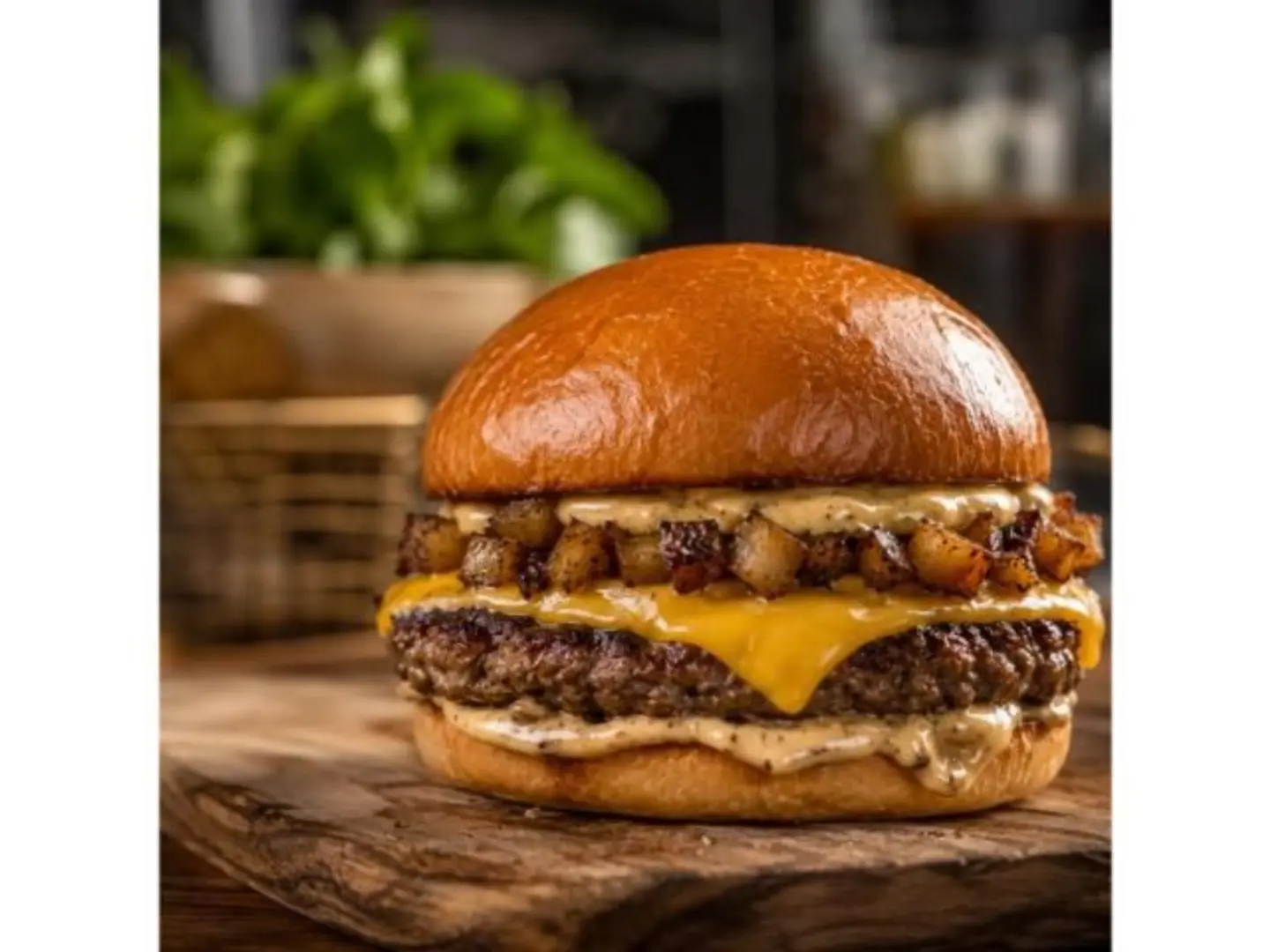 Beef Burger - Beef Burger 1 Slices