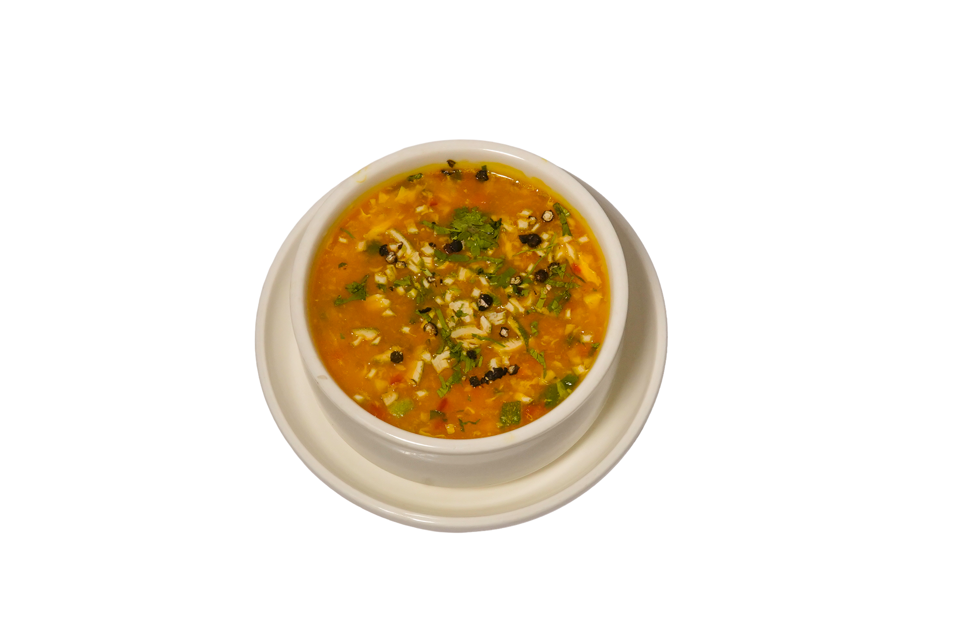 شوربة الليمون والكزبرة - خضروات