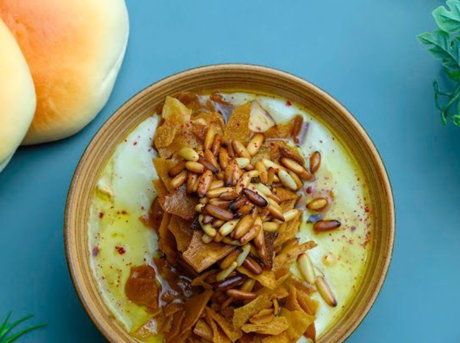 صحن فتة بالسمن - صغير