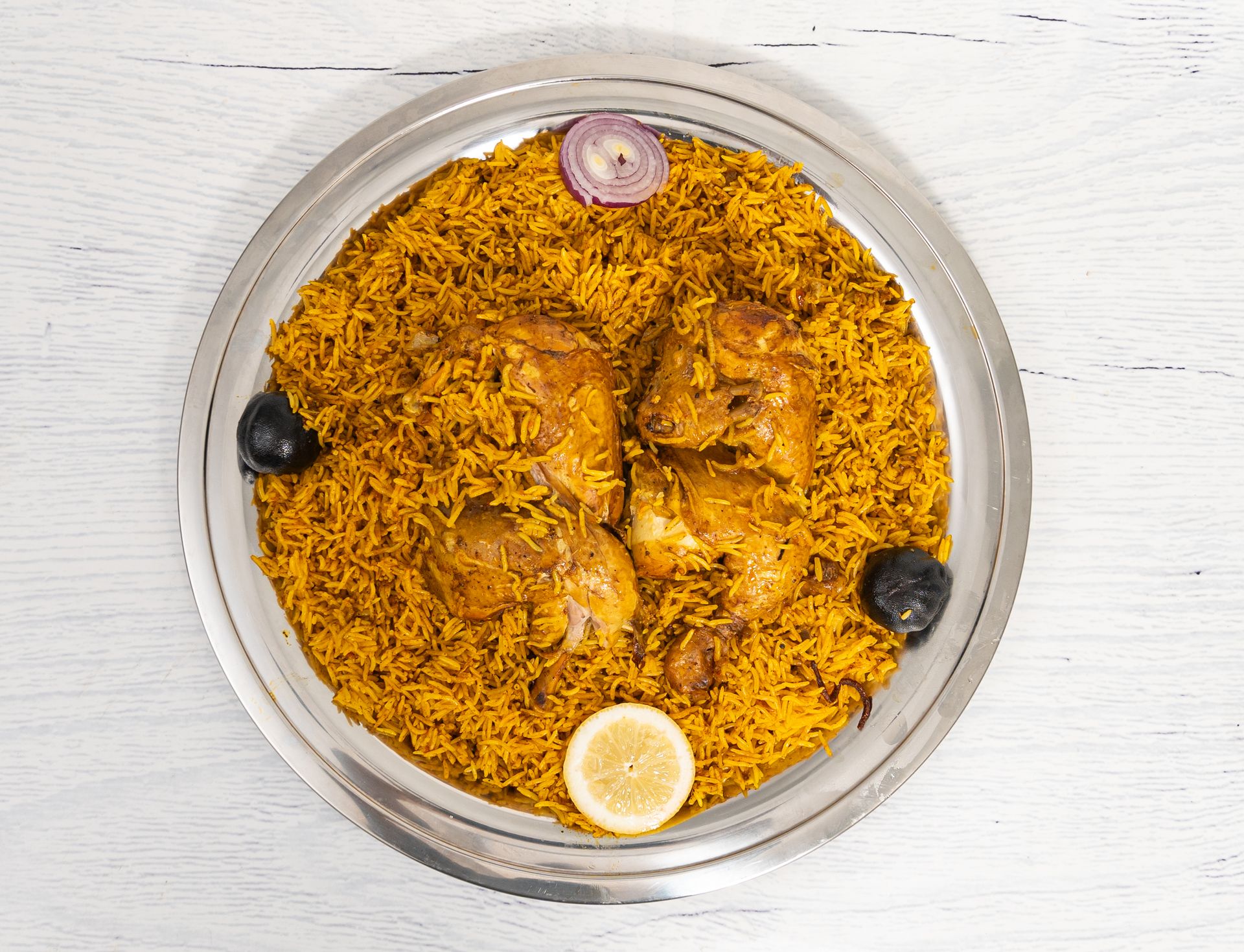 دجاج مضغوط - نصف دجاجة