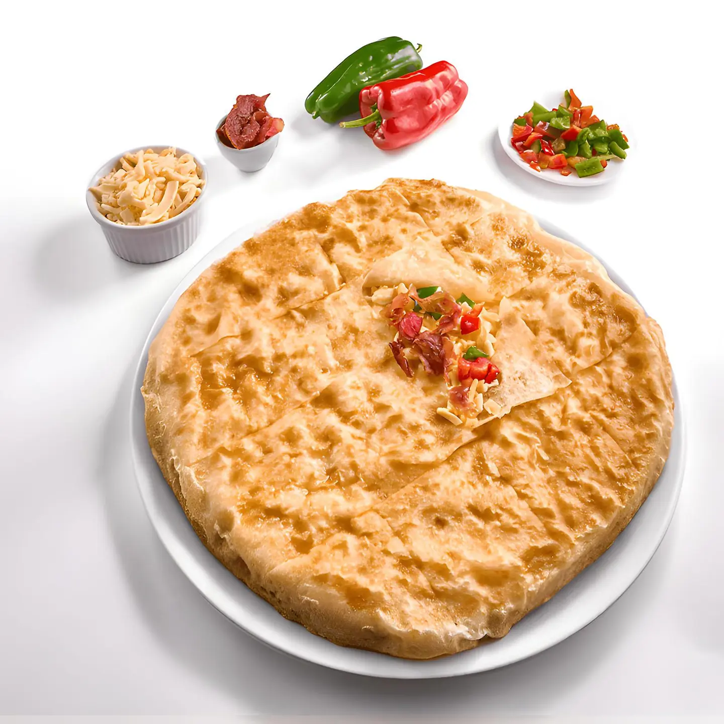 Pastrami, Sausage, And Kiri Cheese Pie - Small