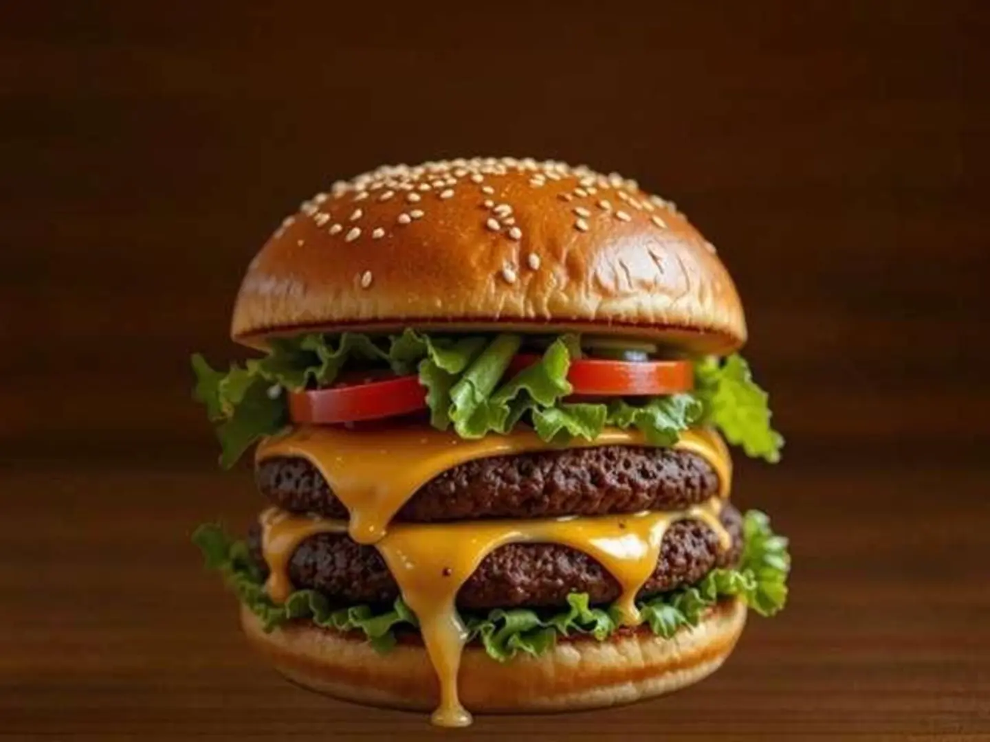 Double Beef Burger - Small