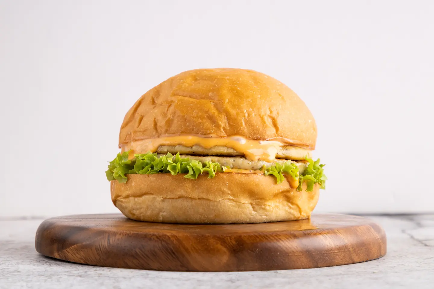 برجر دجاج دبل - برجر دجاج دبل