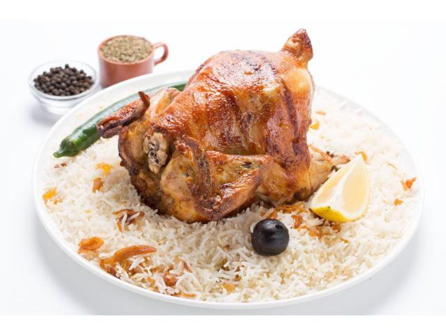 دجاج شواية سادة - نص حبة دجاج