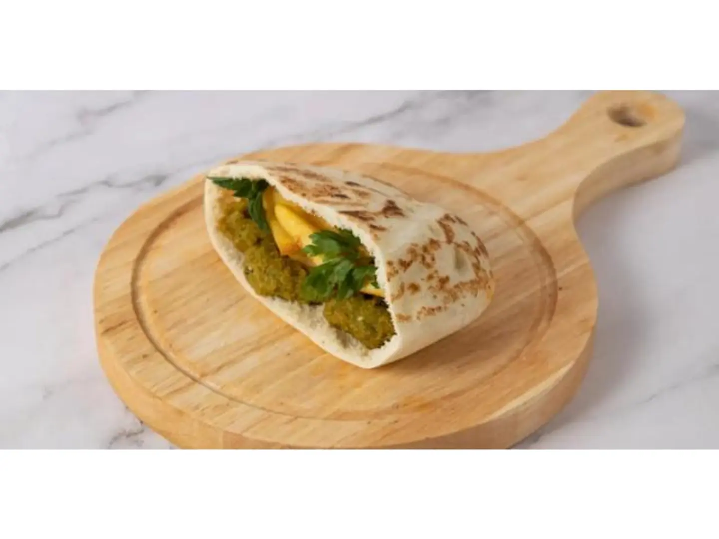 وجبة ميني برجر دبل فلافل - صغير