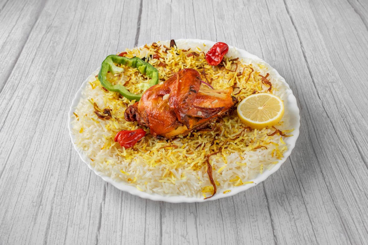 مندي - نص حبة دجاج