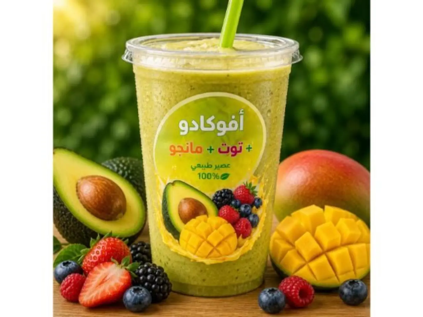 Avocado, Berry And Mango - Small