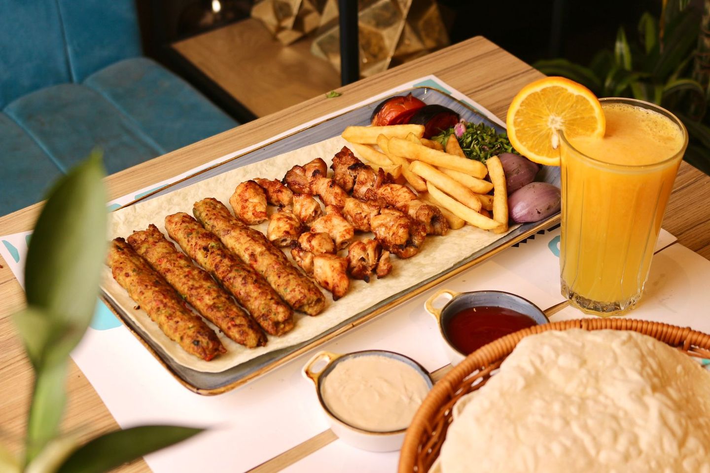 مشكل دجاج - 4 اسياخ