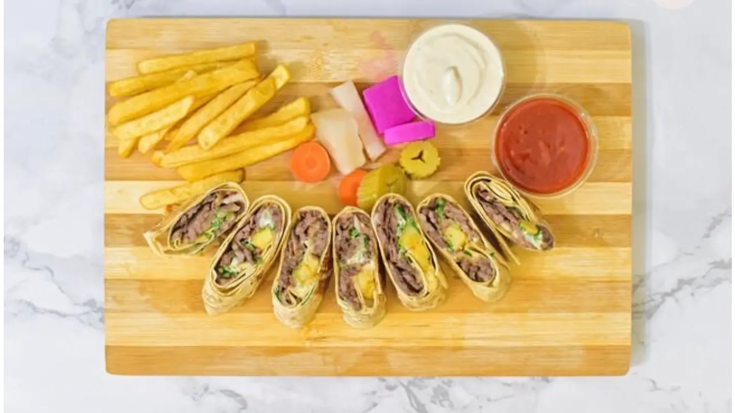 صحن عربي لحم - 6 قطع