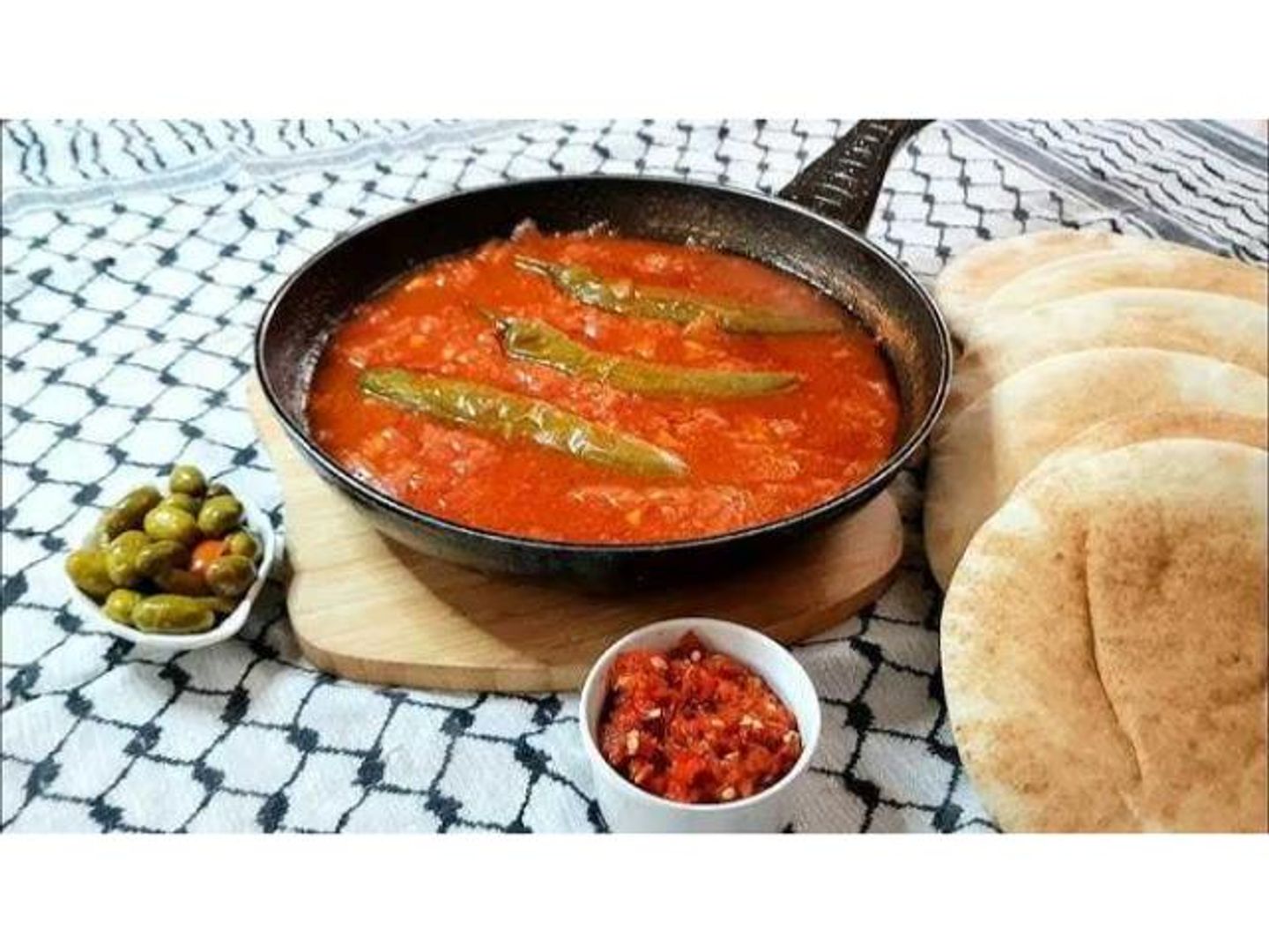 Fried Tomato With Meat - Small