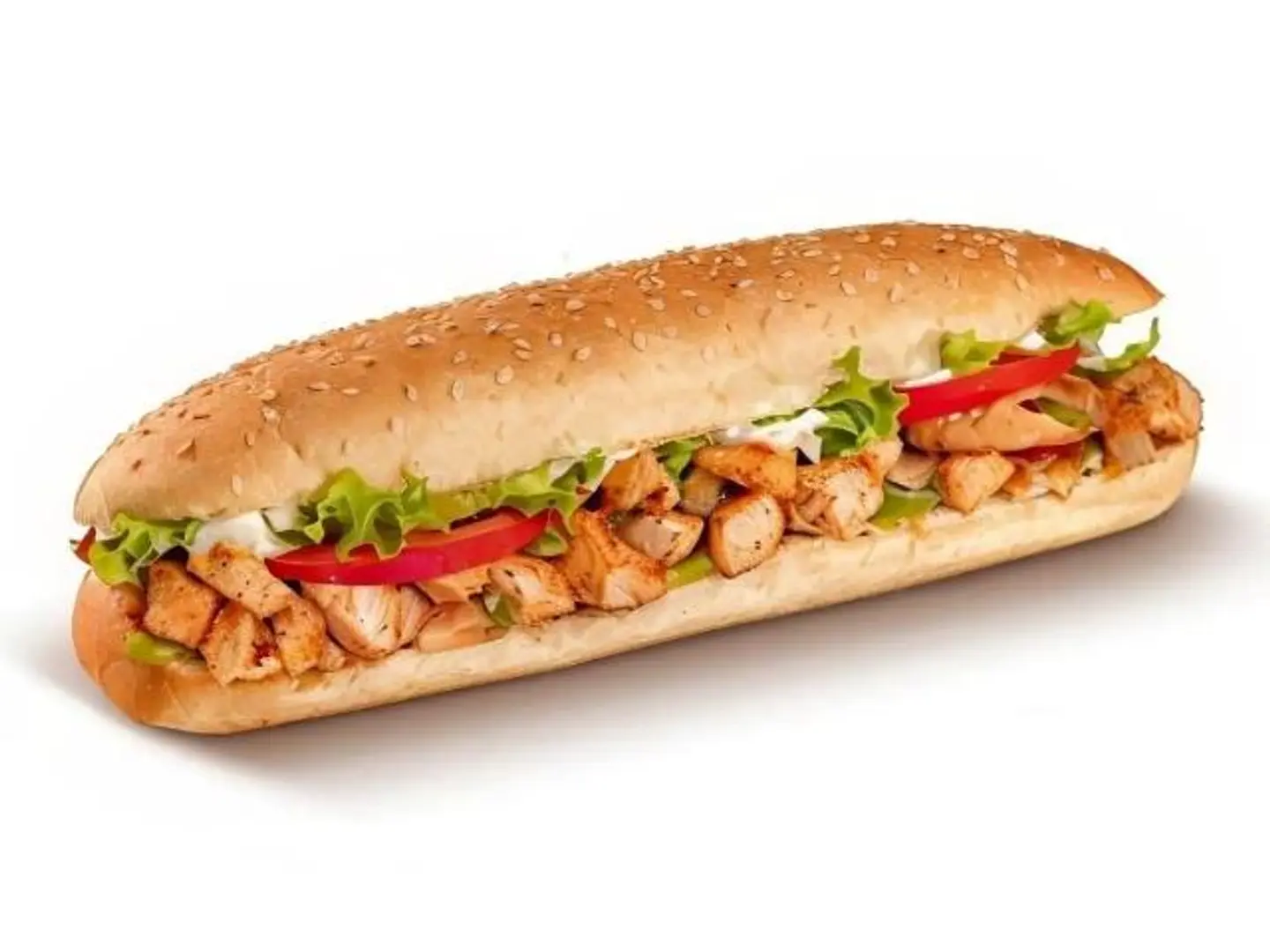 Regular Chicken Sandwich - Samouli Bread