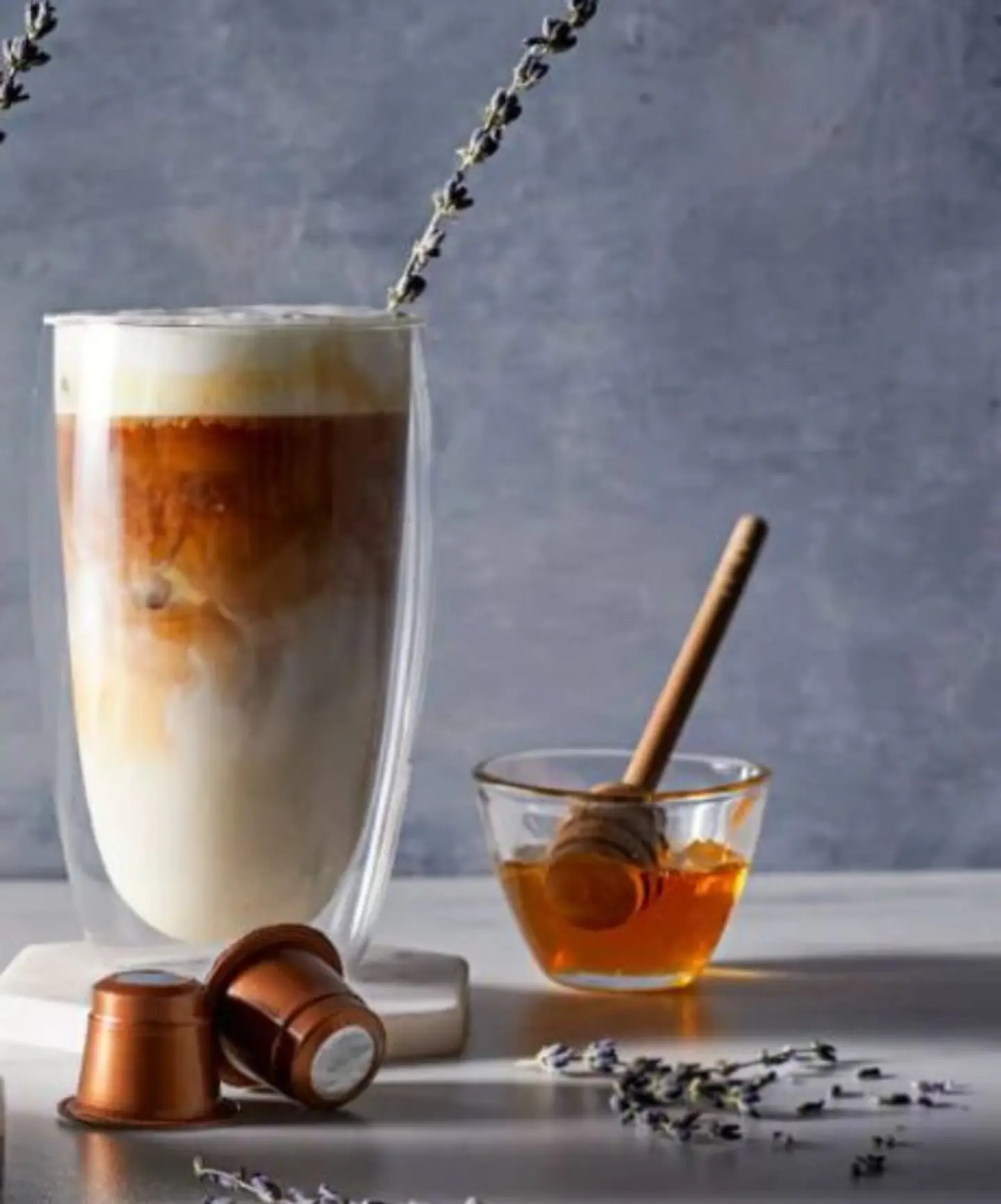 ايس لاتيه العسل - صغير