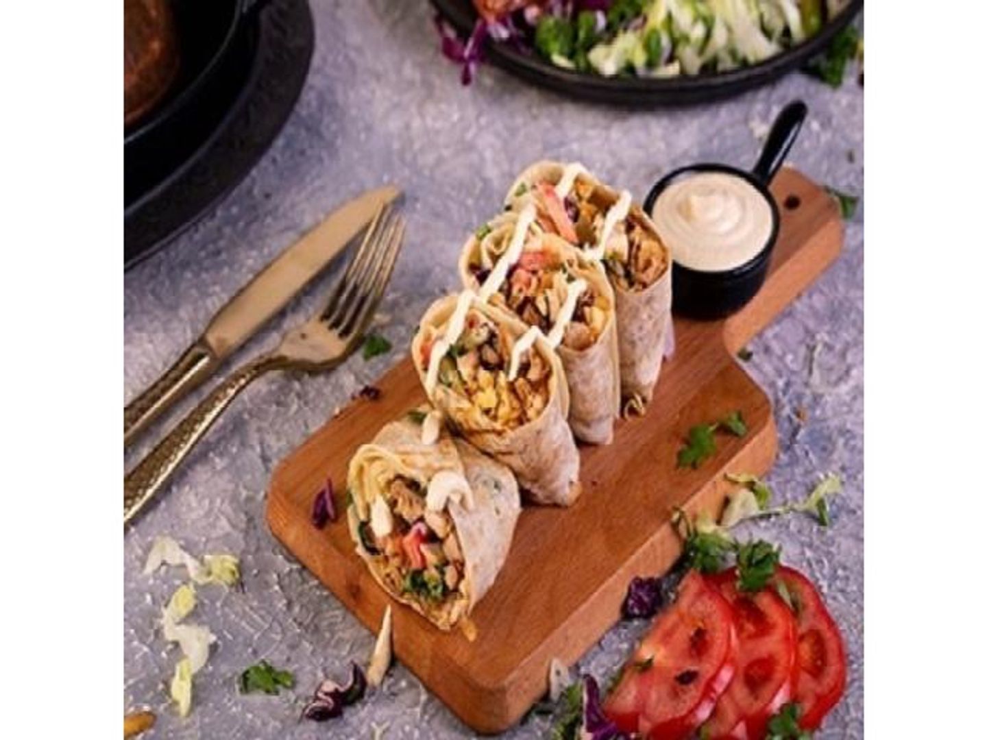شاورما عربي بالجبنة - صغير