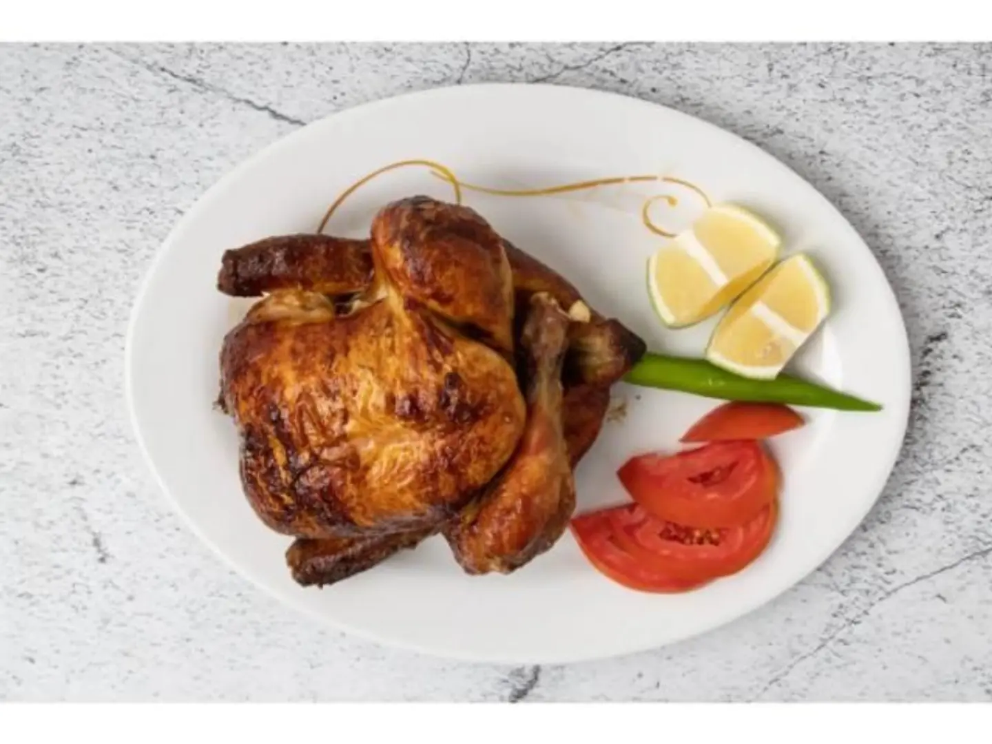 Whole Rotisserie Chicken Plain - Quarter