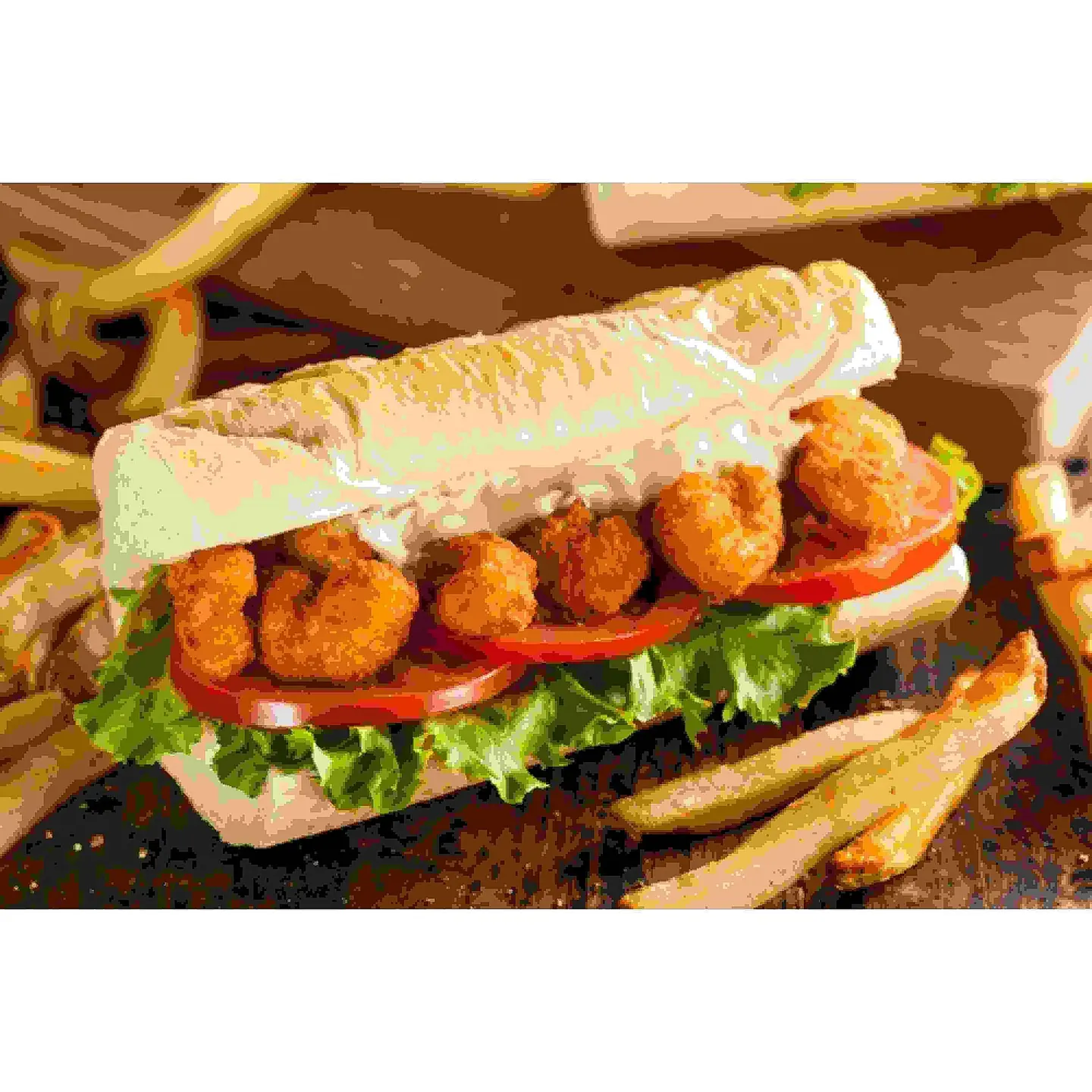 Shrimp Sandwich - Double