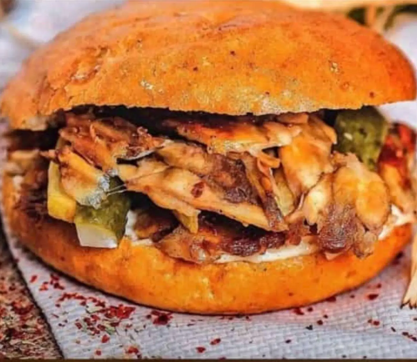 برغر شاورما - دجاج