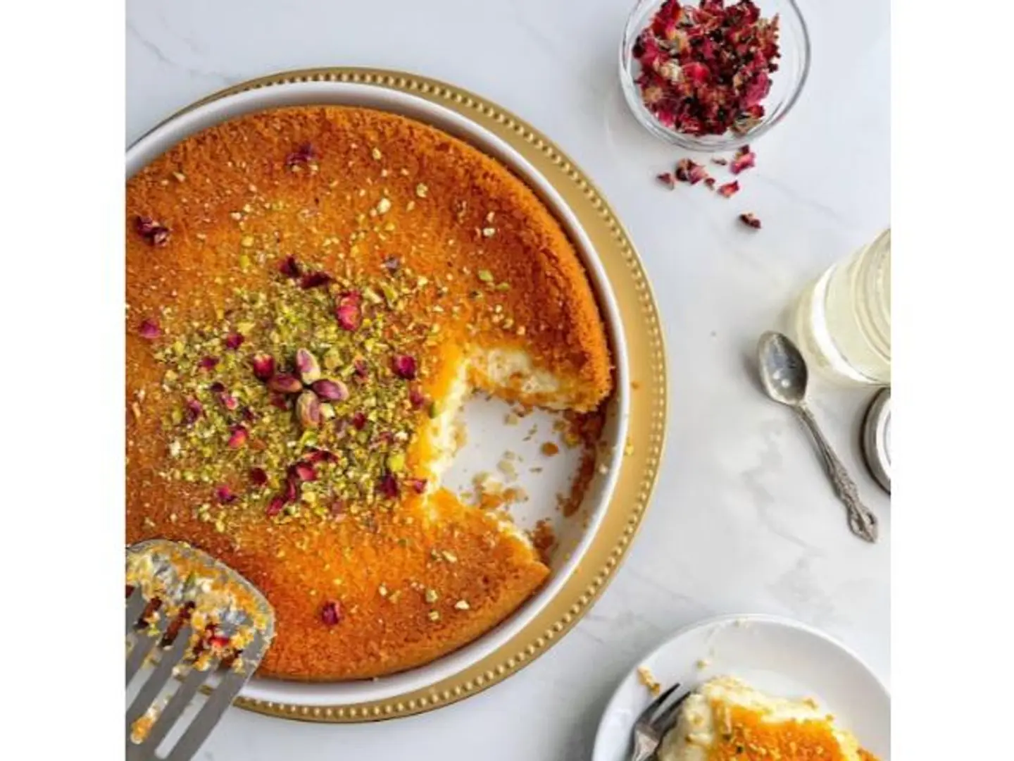 Kunafah With Cream - Small