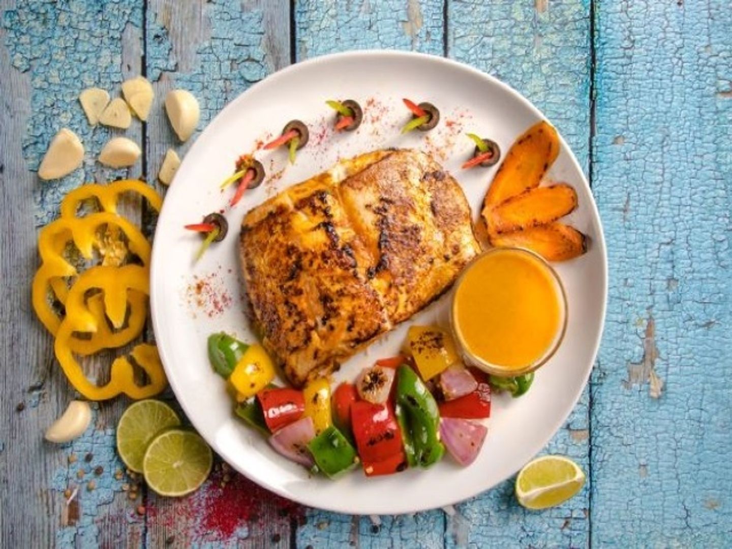 Baladi Grouper Fillet - Grilled