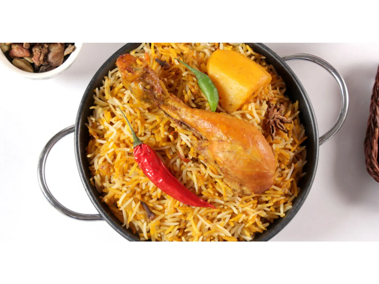 Potato Kabsa - Quarter Of A Chicken