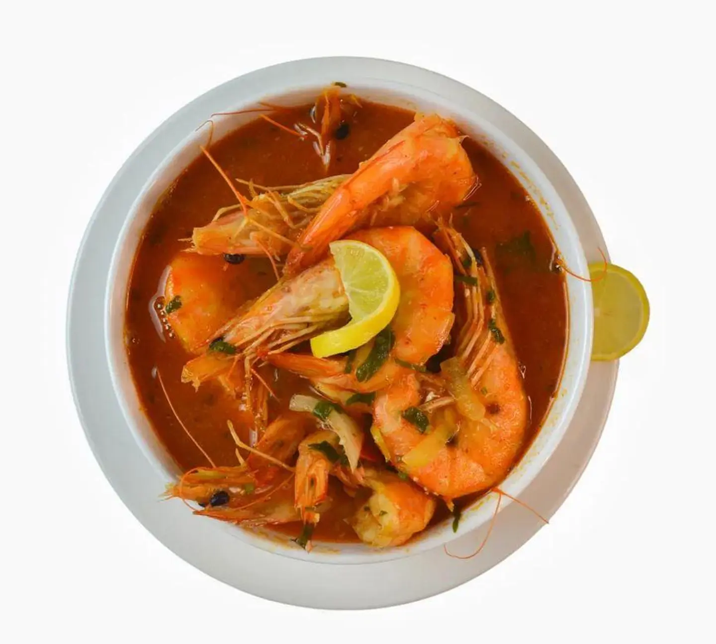 شوربة جمبري كبير كريمة / حمراء - وسط