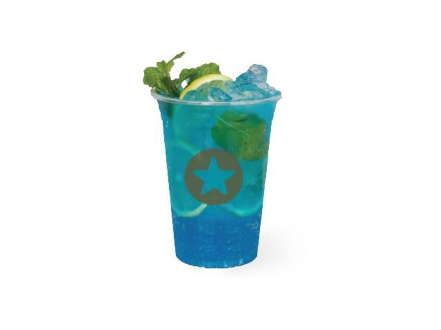 Blue Candy Mojito - 7 Up