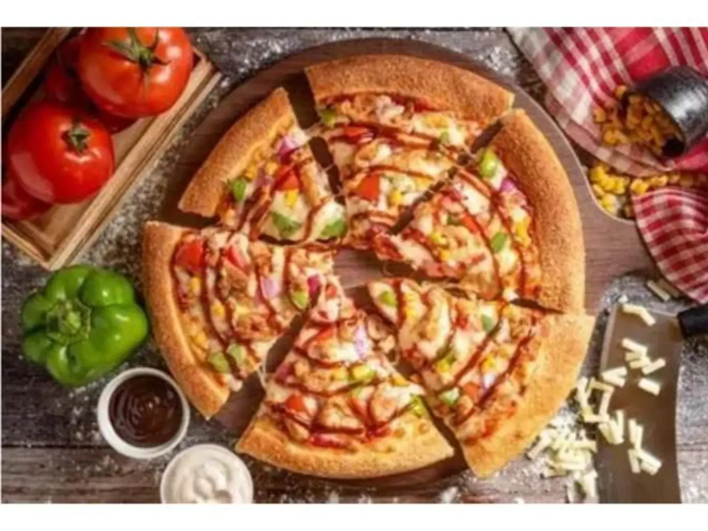 Chicken Ranch Pizza - Medium