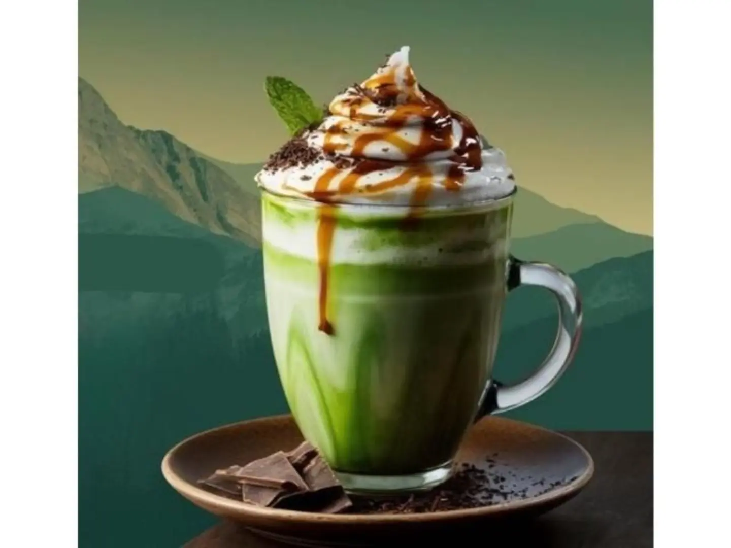 آيس ماتشا لاتيه - صغير