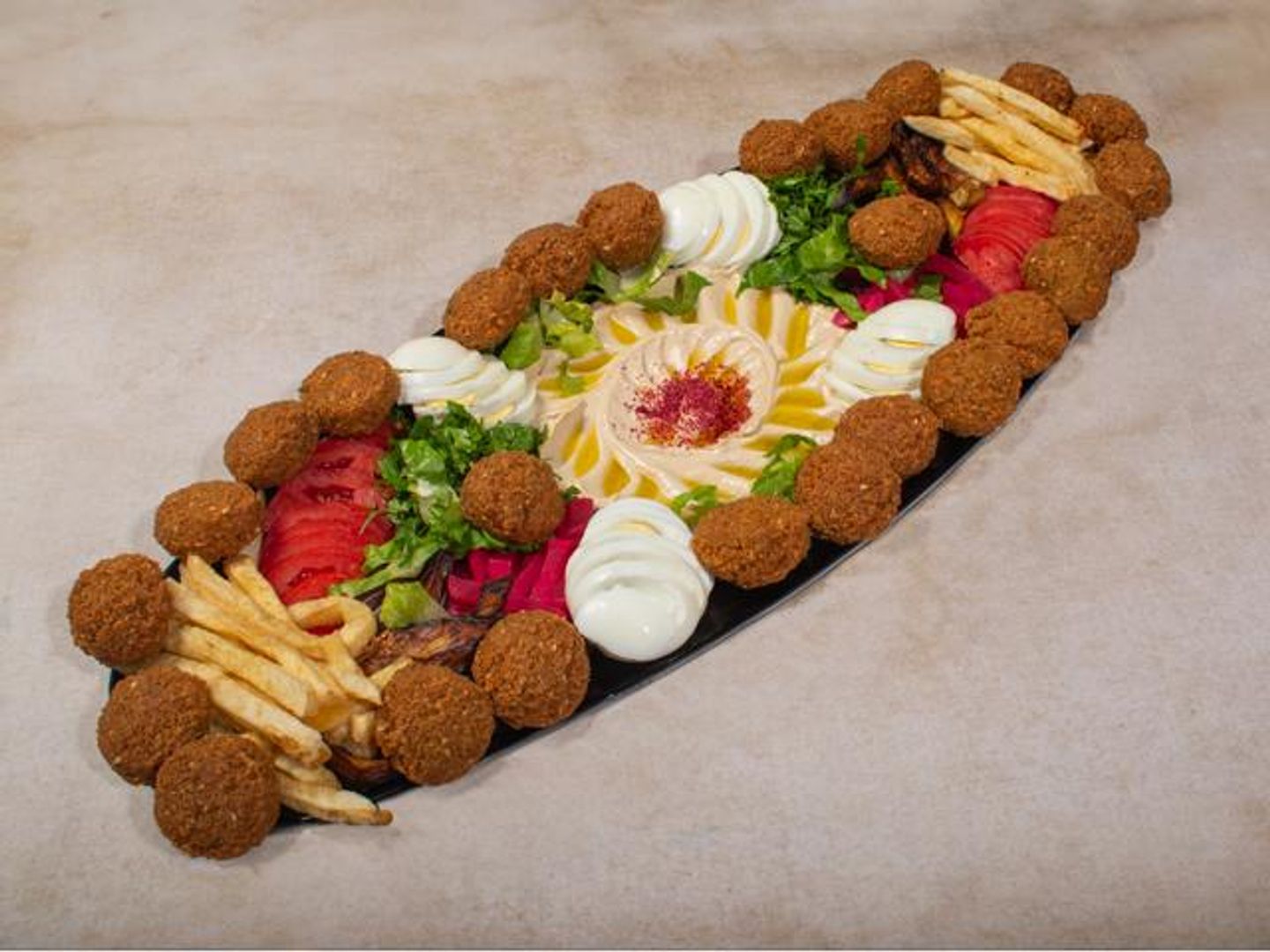 صحن فلافل - صغير