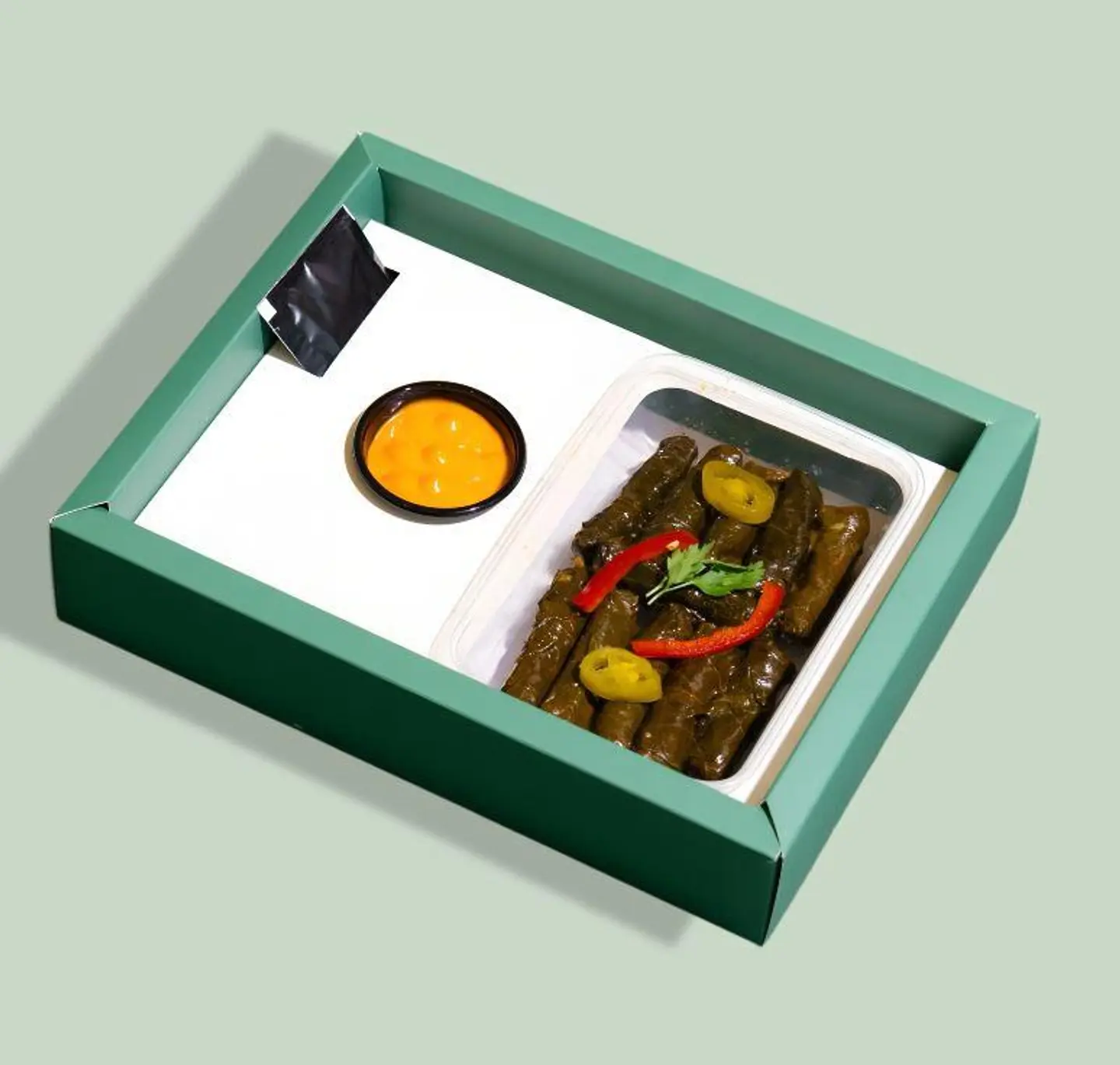 Spicy Grape Leaves - 10 Pieces