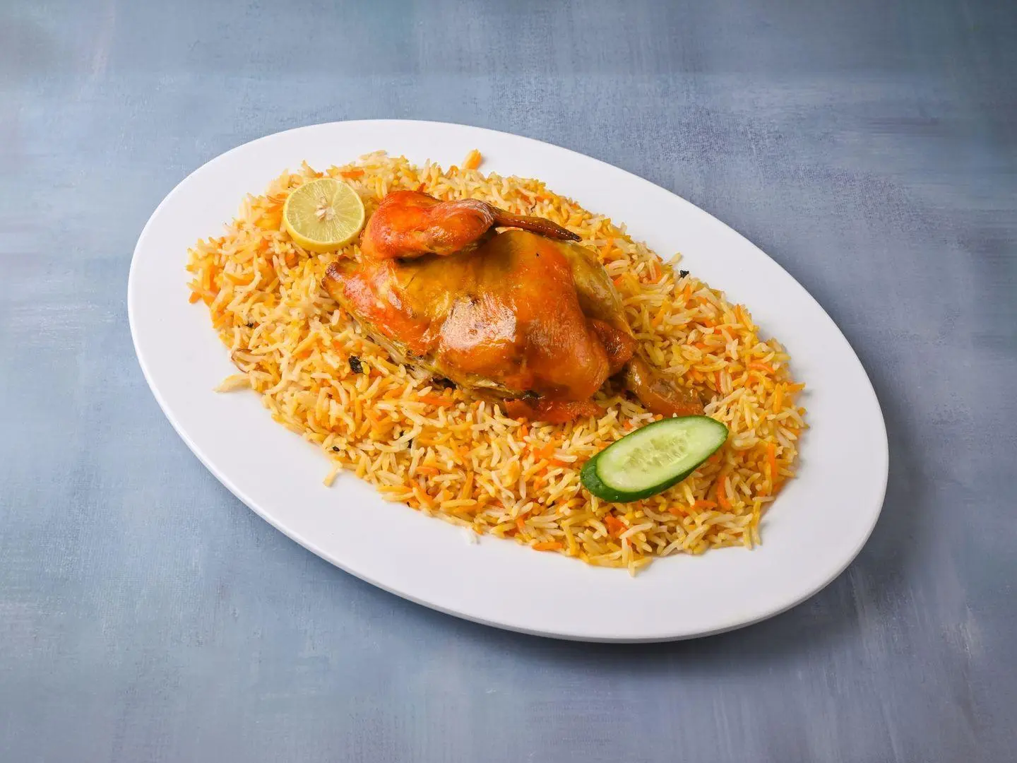 دجاج مندي - نص حبة دجاج